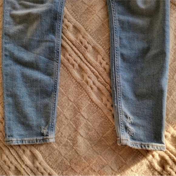 AGOLDE Nico High Rise Slim Fit Button Fly Jeans - Picture 6 of 7